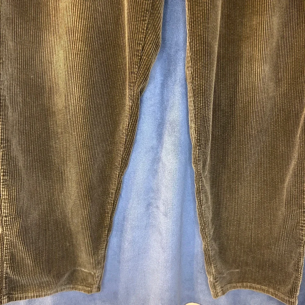 VTG Polo Ralph Lauren Corduroy Pants Mens 33x31 Brown Pleated Made in USA